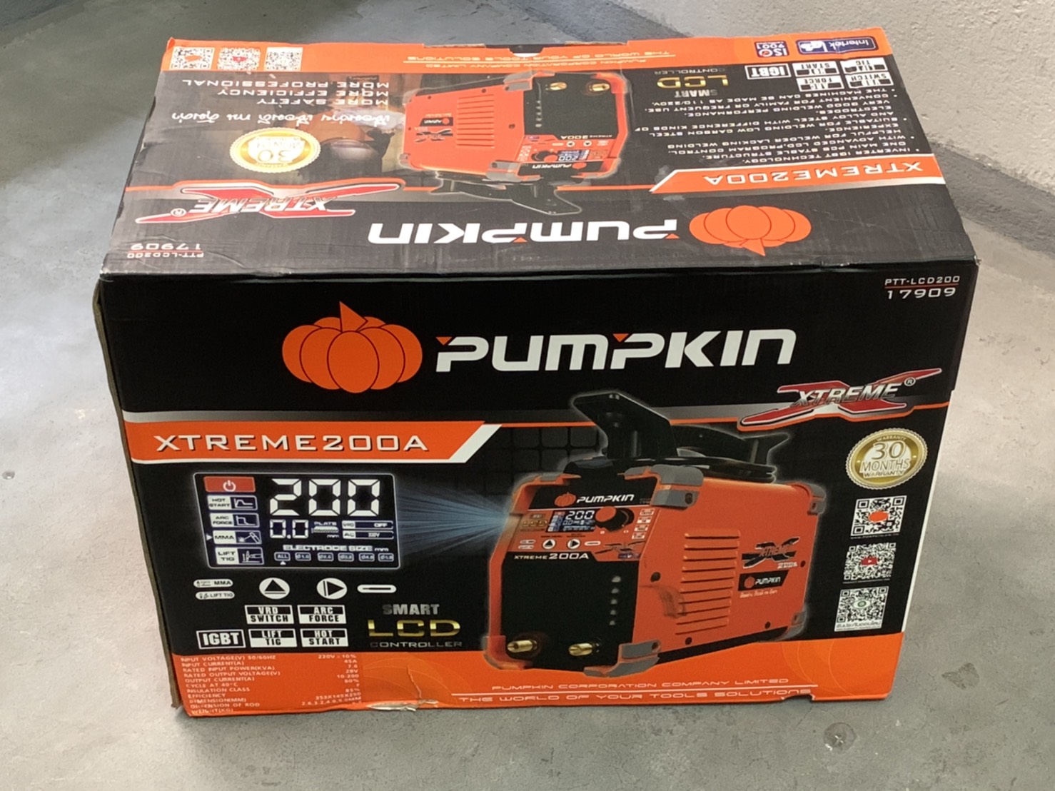 ตู้เชื่อม พัมคิน Xtreme PTT-LCD200A