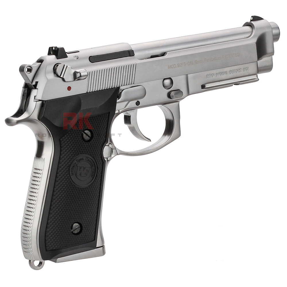WE Beretta M9A1 Full-Auto GBB (Silver)