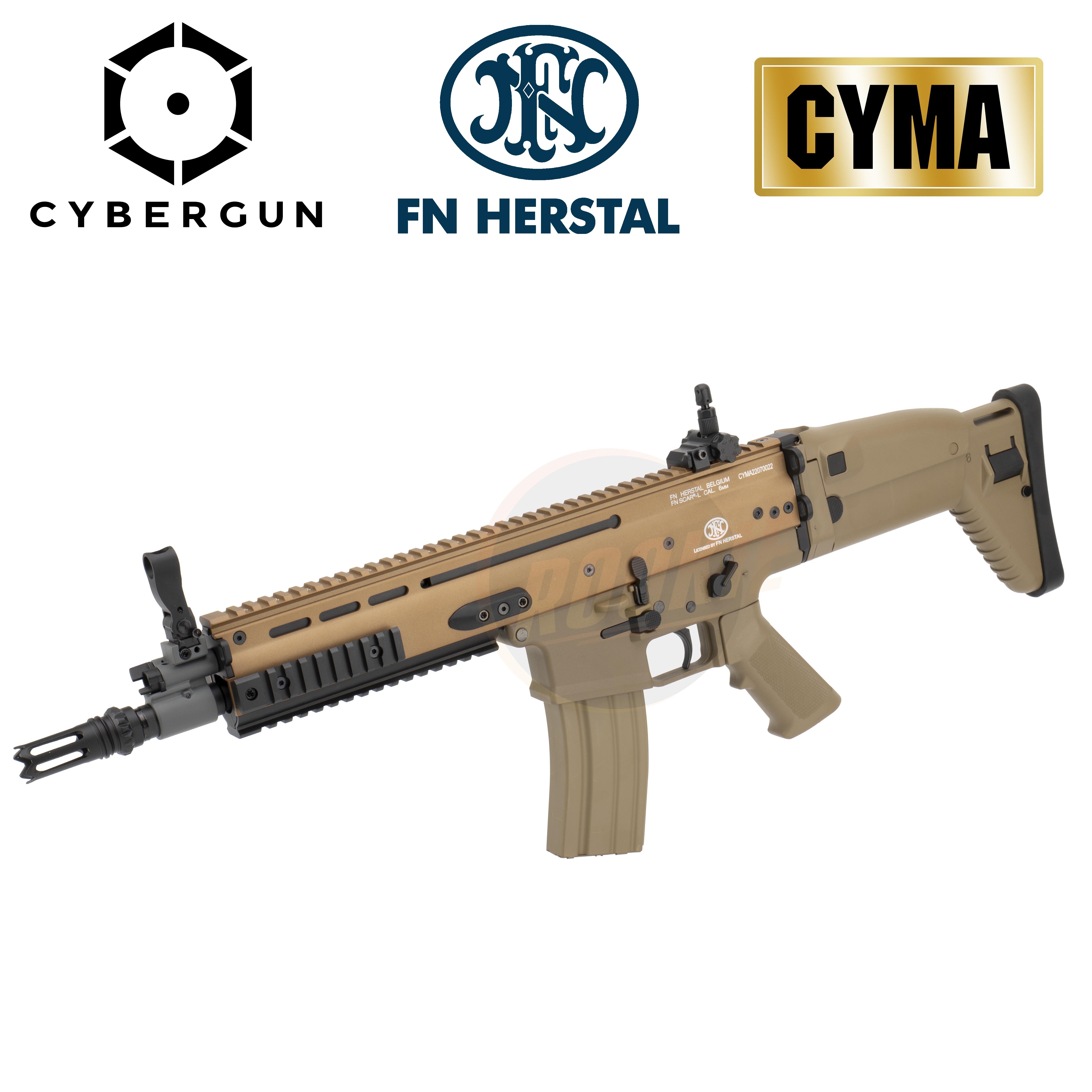 CYBERGUN / CYMA FN SCAR-L CQC AEG - Tan