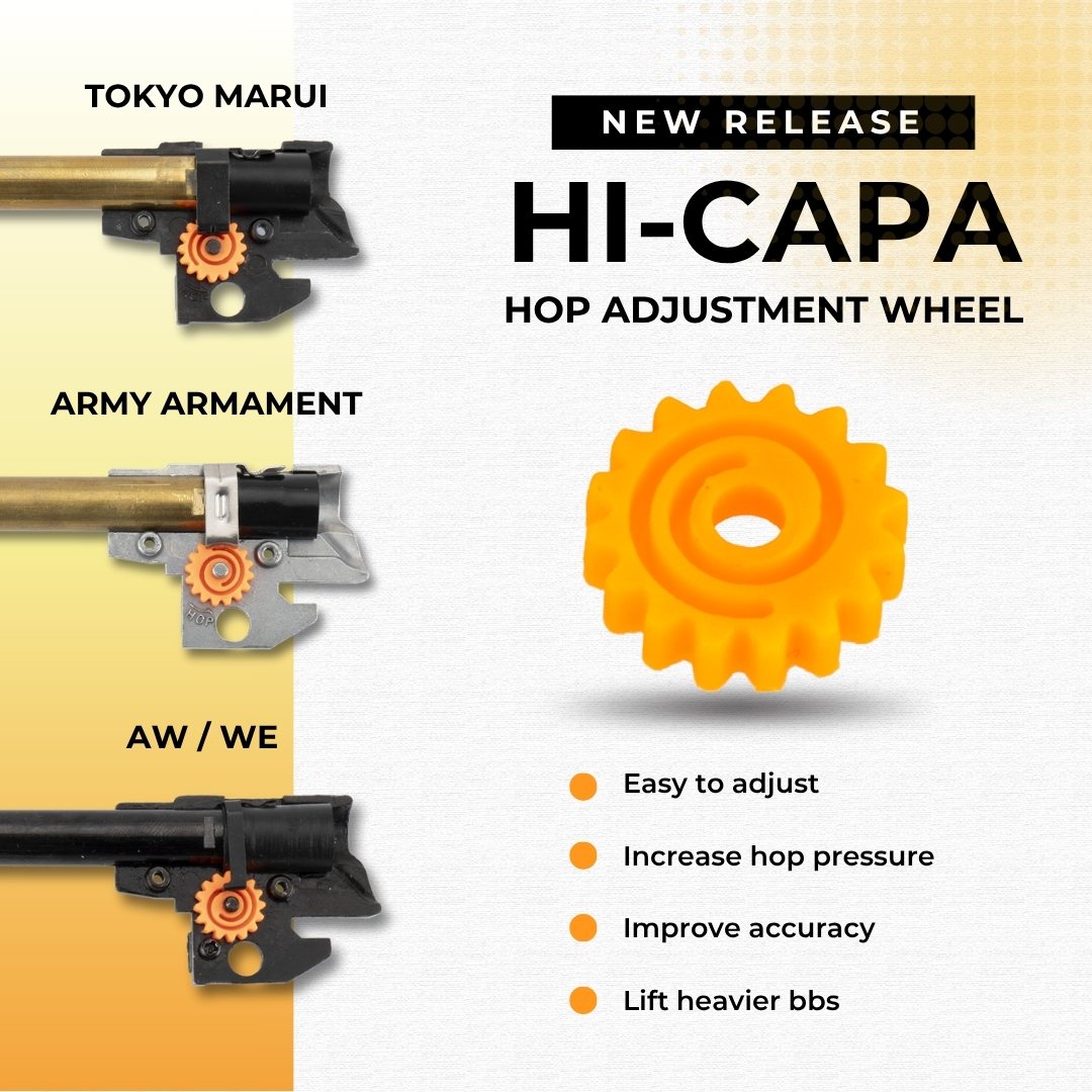 ROOKIE Hi-Capa Hop-Up Adjustment Wheel
