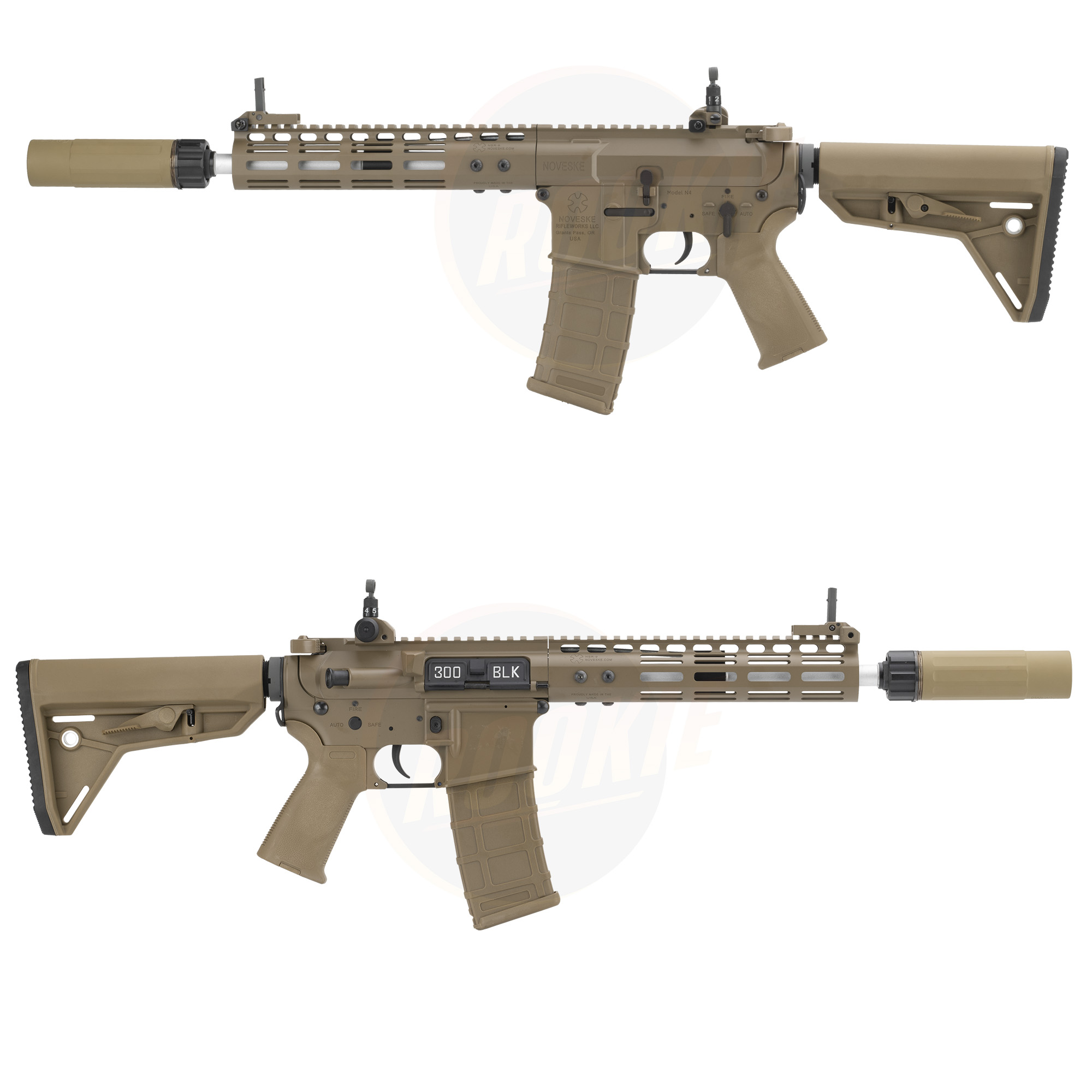 E&C 867 DEVGRU NOVESKE N4 with DA Silencer