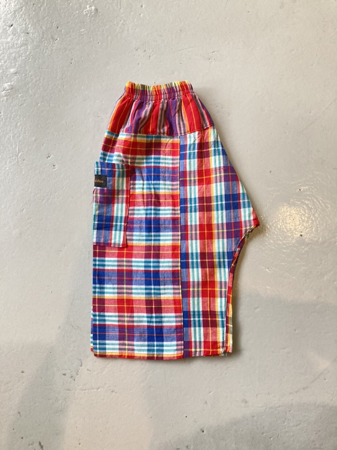 ขายส่ง กางเกงเลเด็ก กางเกงฝ้ายเด็กโต กางเกงผ้าขาวม้าเด็กโต (ราคาต่อโหล) nongnini1988