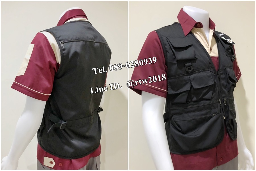 รหัส J4 : เสื้อกั๊กสีดำ