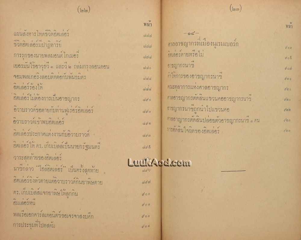 ฮิตเล่อร์บุก / วิเทศกรณีย์