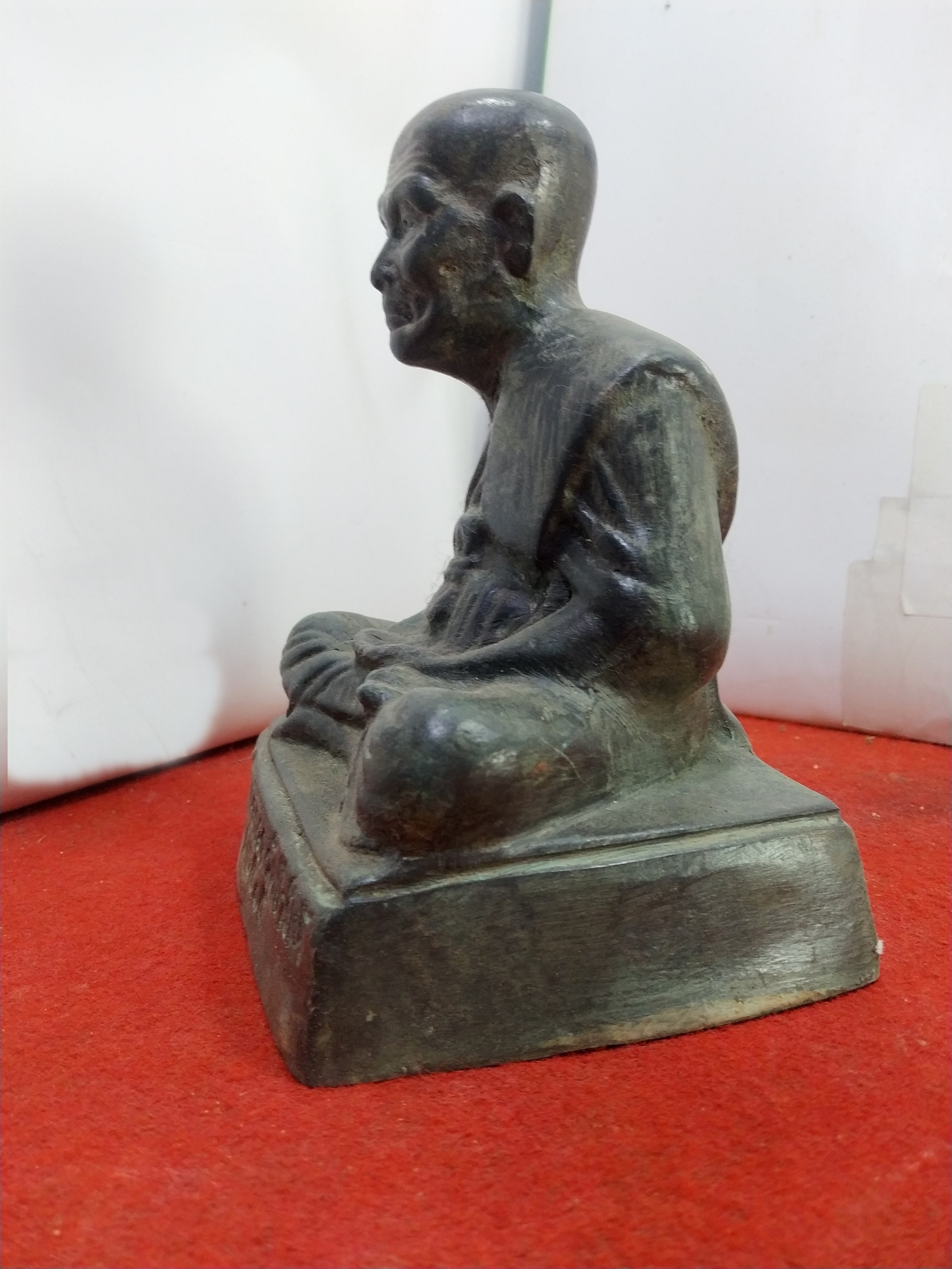 พระบูชา รูปหล่อ หลวงปู่ทวด วัดช้างให้ พ.ศ ๒๕๐๕ หน้าตัก 4 นิ้ว