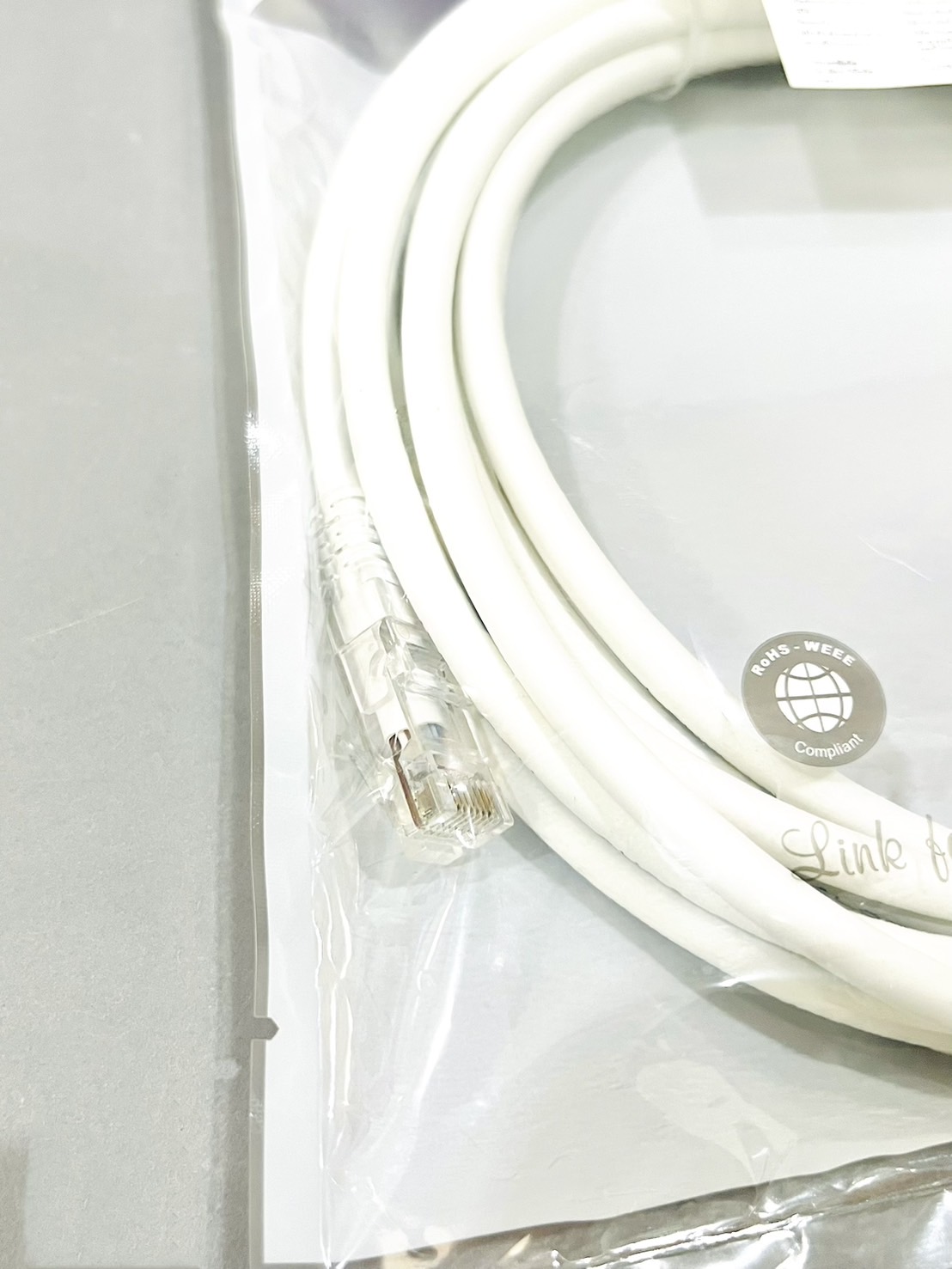 สายแลนพร้อมหัว CAT6 Link