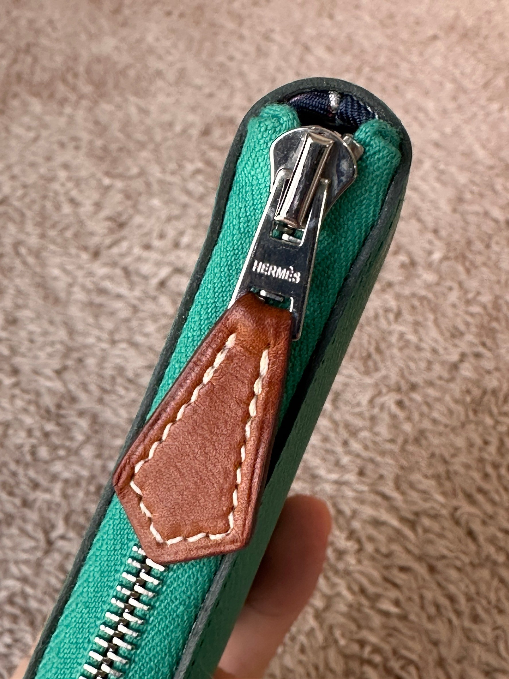 Hermes Silk'In Compact Wallet