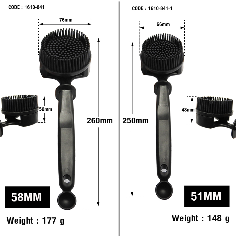 แปรงล้างหัวกรุ๊ป ซิลิโคน ถอดเปลี่ยนหัวแปรงได้