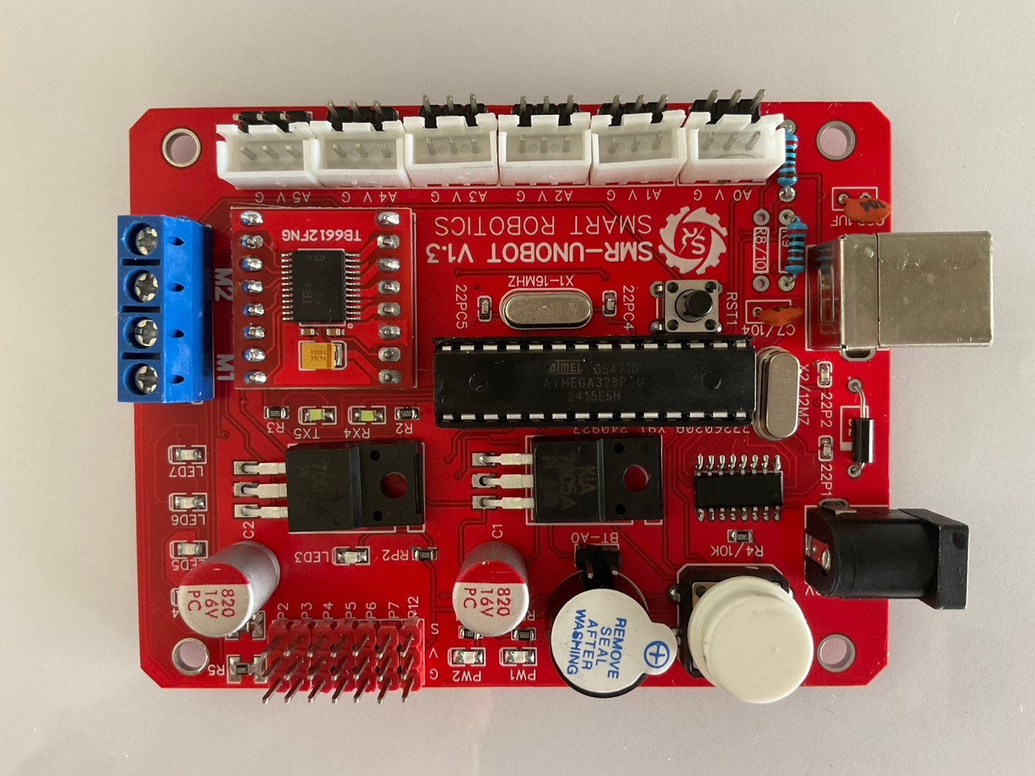 SMR บอร์ดหุ่นยนต์ arduino UNO พร้อมใช้งาน
