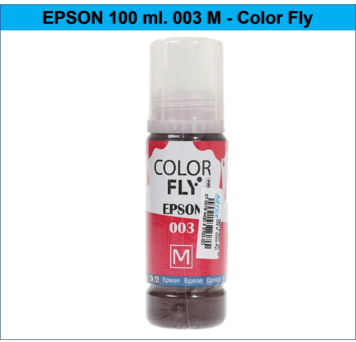 Color Fly Refill Ink Jet หมึกเติมเครื่องพิมพ์ เครื่องปริ้นท์ Epson L-Serie สีแดง