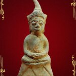 พระชัยอยุทยา เศียรโค้ง เนื้อสำริดสภาพเ้ก่า