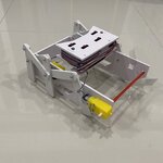 1(พื้นฐานประถม) หุ่นยนต์ต้อนแกะ 3 มอเตอร์ รุ่น OA2025 (ประกอบเอง)