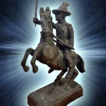 พระบรมรูปทรงม้า พระเจ้าตากสินมหาราช เนื้อโลหะสำริด