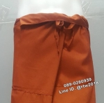 กางเกงเลขายาวสีส้มอิฐ (รหัส E40)