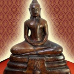 พระบูชา หลวงพ่อโสธร ภปร หน้าตัก ๕ นิ้ว เนื้อสำริด