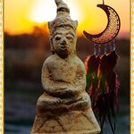 พระชัย อยุทธยา เศียรง้อ สภาพเก่า