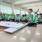 อบรมการเขียนโปรแกรมหุ่นยนต์ระดับกลาง โรงเรียนอรัญประเทศ สระแก้ว