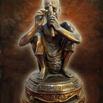 หลวงพ่อกบ วัดเขาสาริกา จ.ลพบุรี ฐาน 4.5นิ้ว