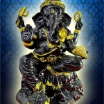 พระพิฆเนศ ปางประทานพร เนื้อเรซิ่นนิล