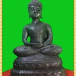 พระพุทธเชียงแสน ปางสมาธิ จีวรลายดอกพิกุล หน้าตัก 9 นิ้ว