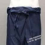 กางเกงเลขายาวสีกรมท่า (รหัส E27)