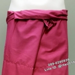 กางเกงเลขายาวสีชมพูเข้ม (รหัส E46)