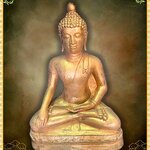 พระบูชา พระเชียงแสน สิงค์1 หน้าตัก20นิ้ว เนื้อโลหะทองเหลืองผิวลงรักล่อน