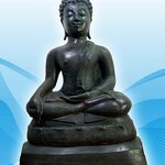 พระเชียงแสน สิงค์3 ปางชนะมาร หน้าตัก9นิ้ว