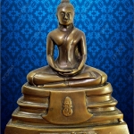 พระบูชา หลวงพ่อโสธร หน้าตัก ๕ นิ้ว เนื้อโลหะสำริด