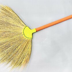 ไม้กวาดอ่อน ด้ามสั้น