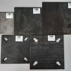 แผ่นเพลท เหล็ก (เจาะรู , ไม่เจาะรู)