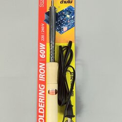 หัวแร้งไฟฟ้า ด้ามไม้ 60W Sporty