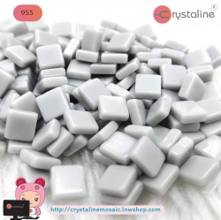 Mosaic opaque - ash col. (size 10 x 10 mm,500g/pack)
