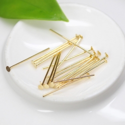 ขายส่ง ตะปูตัวT (เฮดพิน) สีทอง 26มิล บรรจุ 100กรัม