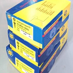 สกรูดาโก้ปลายสว่านหกเหลี่ยมแหวนยาง (ยิงเมทัลชีทท้องลอน) #10 / #12 (กล่อง)