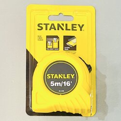 ตลับเมตร สแตนเล่ย์เหลือง 5ม. Globe