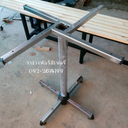 ขาโต๊ะคาเฟ่ 4 แฉก ชุปโครเมี่ยม (กรณีสั่ง 5 แฉก เพิ่ม 100 บาท)