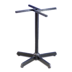 ขาโต๊ะคาเฟ่พ่นดำ 4 แฉก ( กรณีสั่ง 5 แฉก เพิ่ม 100 บาท)