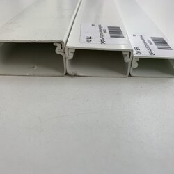 รางเก็บสาย สีขาว 2ม. (สี่เหลี่ยม) นาโน