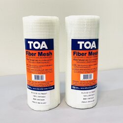 ผ้าตาข่ายไฟเบอร์ TOA 8" ยาว 10ม.