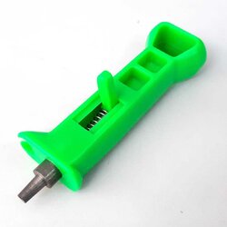 ด้ามเจาะท่อ มีสปริง