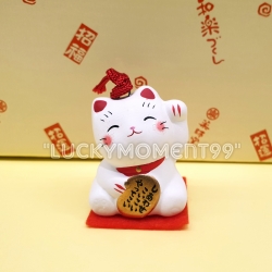 กระดิ่งแมวกวักนำโชค นำเข้าจากญี่ปุ่น ขนาดสูง 3 ซม.