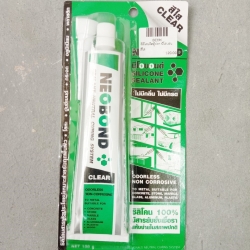 ซิลิโคนติดตู้ปลา นีโอบอน สีใส