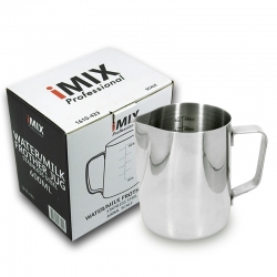 Imix Stainless milk frothing pitcher have scale 600 cc. (Thickly) 1610-433
