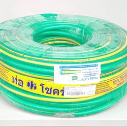 สายยางใยถักเขียว 5/8 (เมตร)