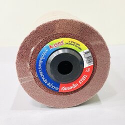 ลูกขัดใยสังเคราะห์ 4" #180 9P สีน้ำตาล Sumo