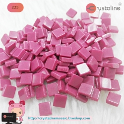 Mosaic opaque - fuchsia red col. (size 10 x 10 mm,500g/pack)