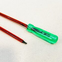 ไขควงหุ้มฉนวนเล็ก 3 มิล ด้ามเขียว WoldChamp (-)