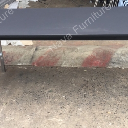 โต๊ะพับเมลามีน สีเทาการ์ไฟท์