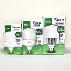 หลอด T-Bulb แสงขาว Nano